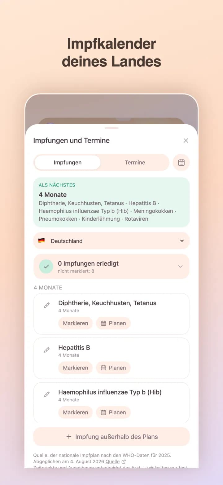 Impfkalender